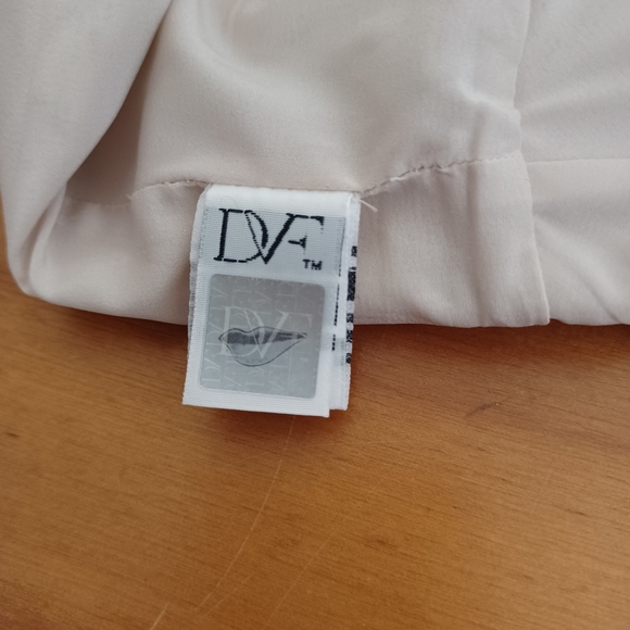 Diane Von Furstenberg Jeannie Henna Mini Dress SZ 6 Fit&Flare Sleeveless Cotton - Picture 10 of 15